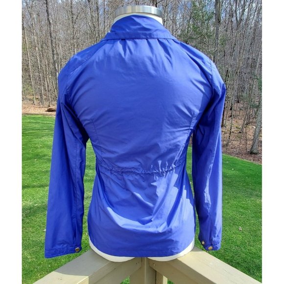 Peter Millar Elements Womens Small S Light Spring Jacket Rain Coat Blue Purple - Picture 4 of 8